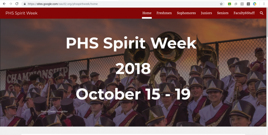 Spirit Week October 2018- What’s new this year?