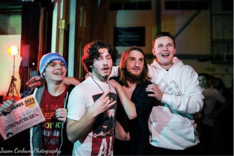 Granite Danes after they won first place at Portsmouth Battle of the Bands. (Photo credit: Jason Corkum Photography)