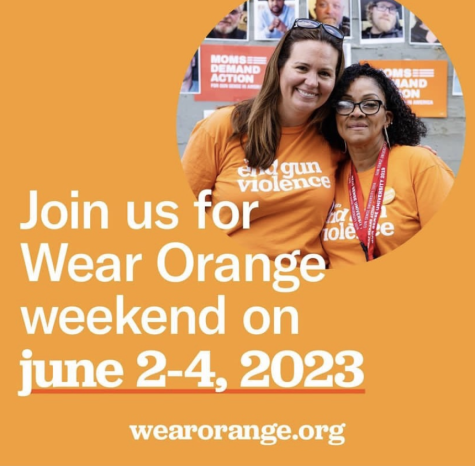 Navigation to Story: Citizens Demand Gun Action in Wear Orange Weekend