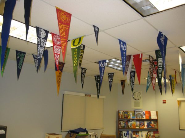 Portsmouth High School’s college counseling office on October 15, 2025.